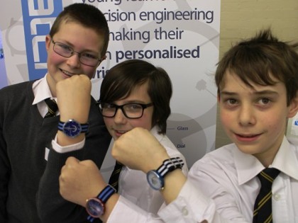 Watch it Made<sup>®</sup> Experience with Holywell School, January 2015