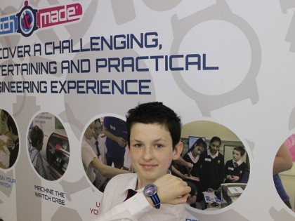 Watch it Made<sup>®</sup> Experience with Hastingsbury Business & Enterprise College, July 2015
